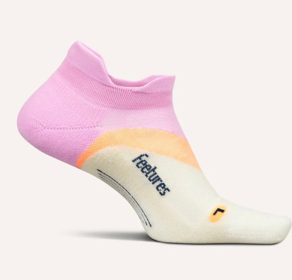 Elite Light Cushion No Show Tab Running Socks