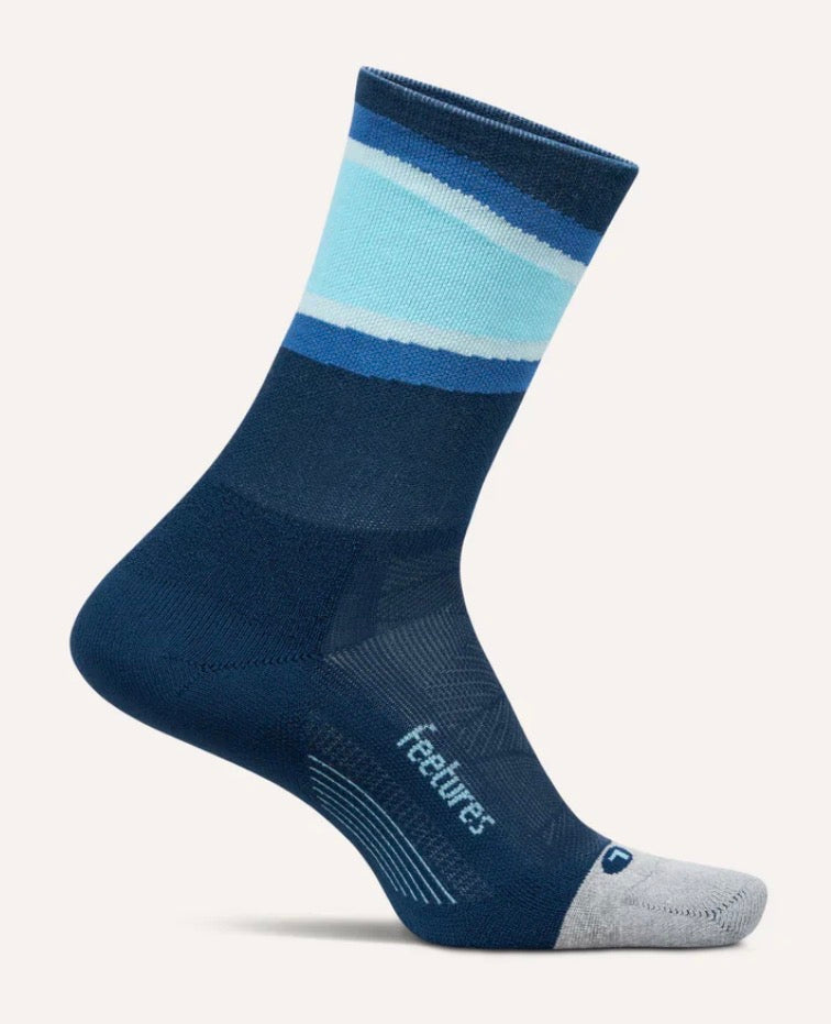 Elite Light Cushion Mini Crew Running Socks