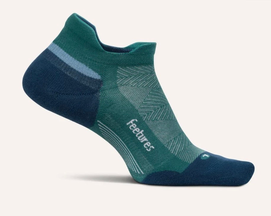 Elite Max Cushion No Show Tab Running Socks