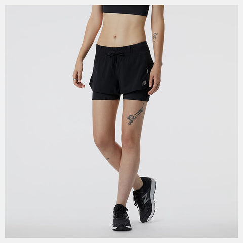 Women 2 in 1 short