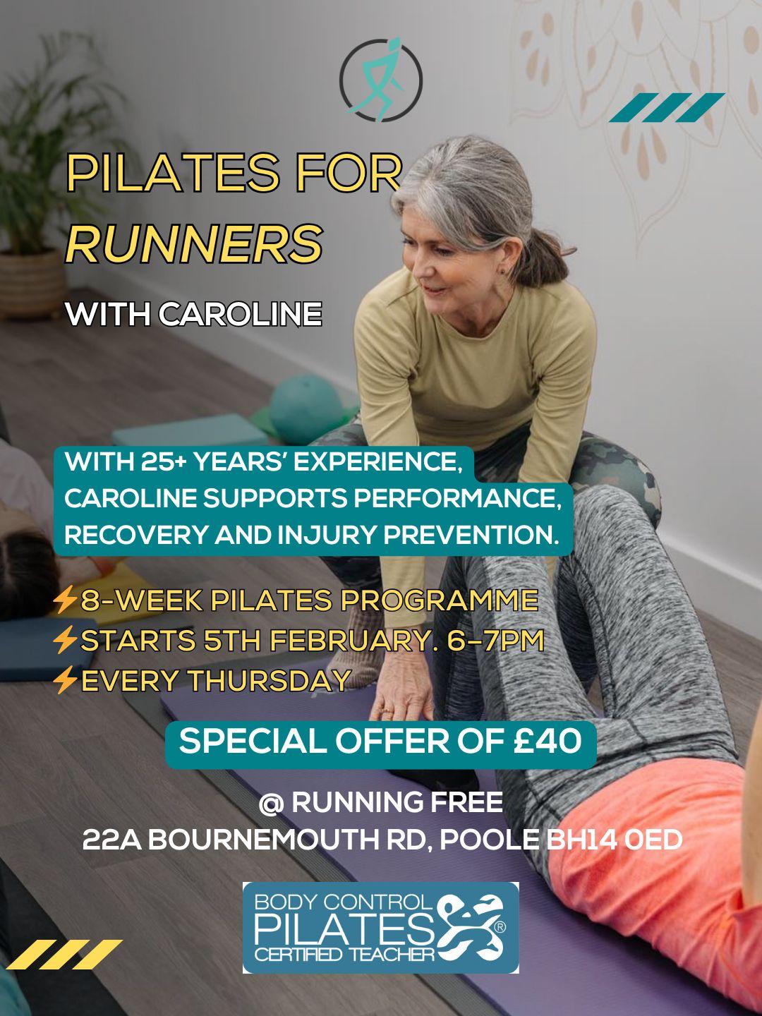 Pilates For Runners Course - Feb/Mar 2026