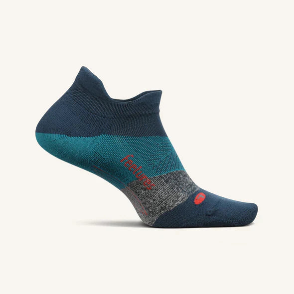 Elite Light Cushion No Show Tab Running Socks