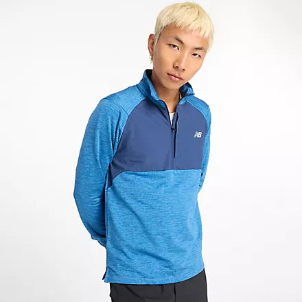 Athletics Heat Grid 1/2 Zip NB M