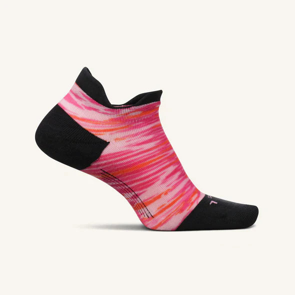 Elite Light Cushion No Show Tab Running Socks