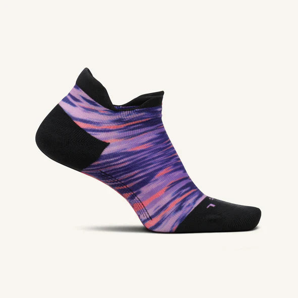 Elite Light Cushion No Show Tab Running Socks