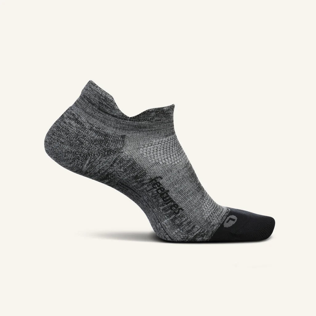 Elite Light Cushion No Show Tab Running Socks