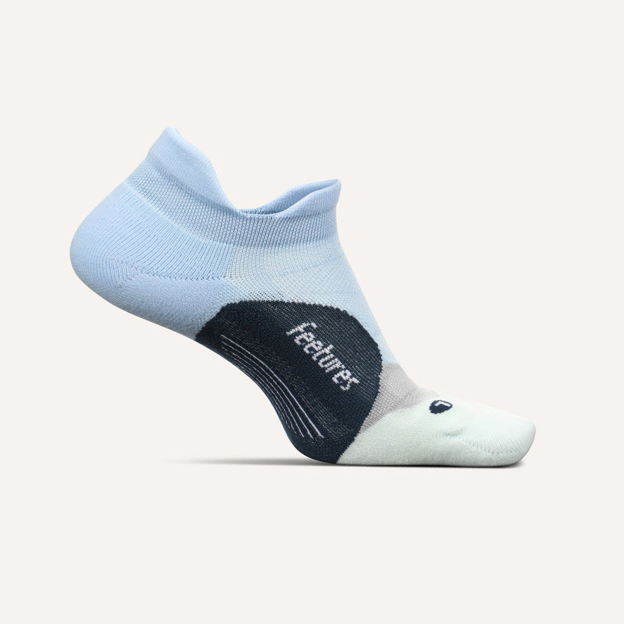 Elite Light Cushion No Show Tab Running Socks