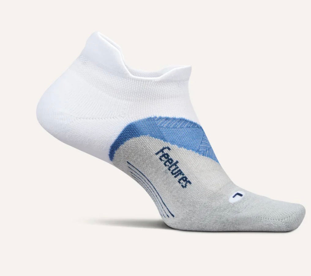 Elite Light Cushion No Show Tab Running Socks