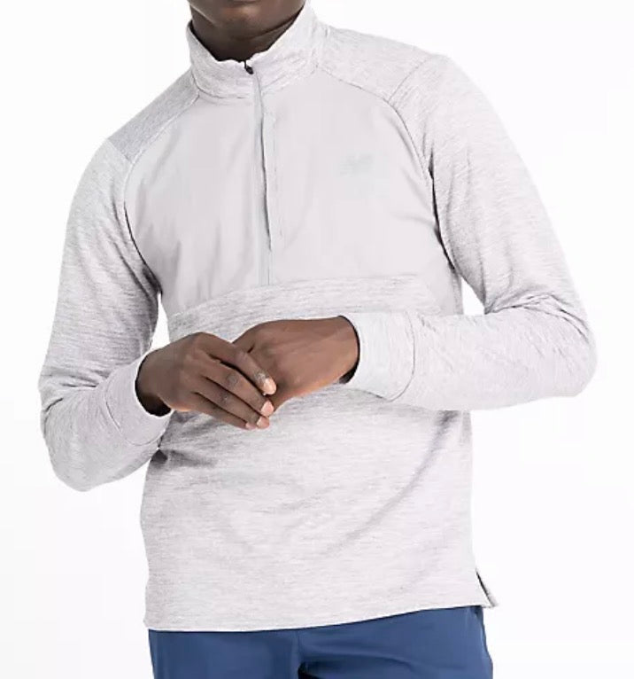 Athletics Heat Grid 1/2 Zip NB M