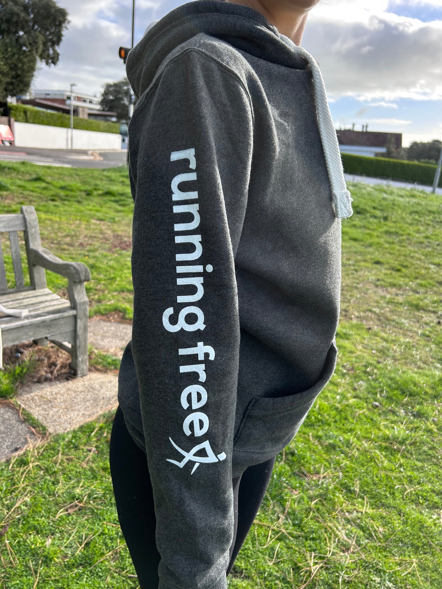 Running Free Adult Hoodie
