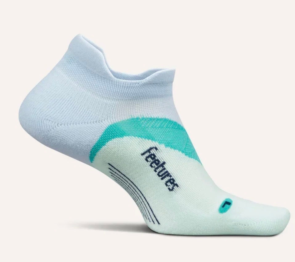 Elite Light Cushion No Show Tab Running Socks