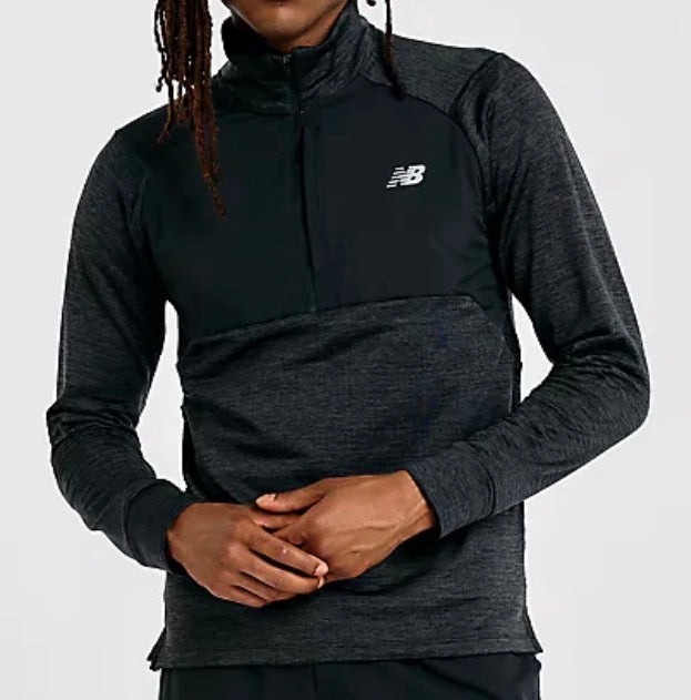Athletics Heat Grid 1/2 Zip NB M