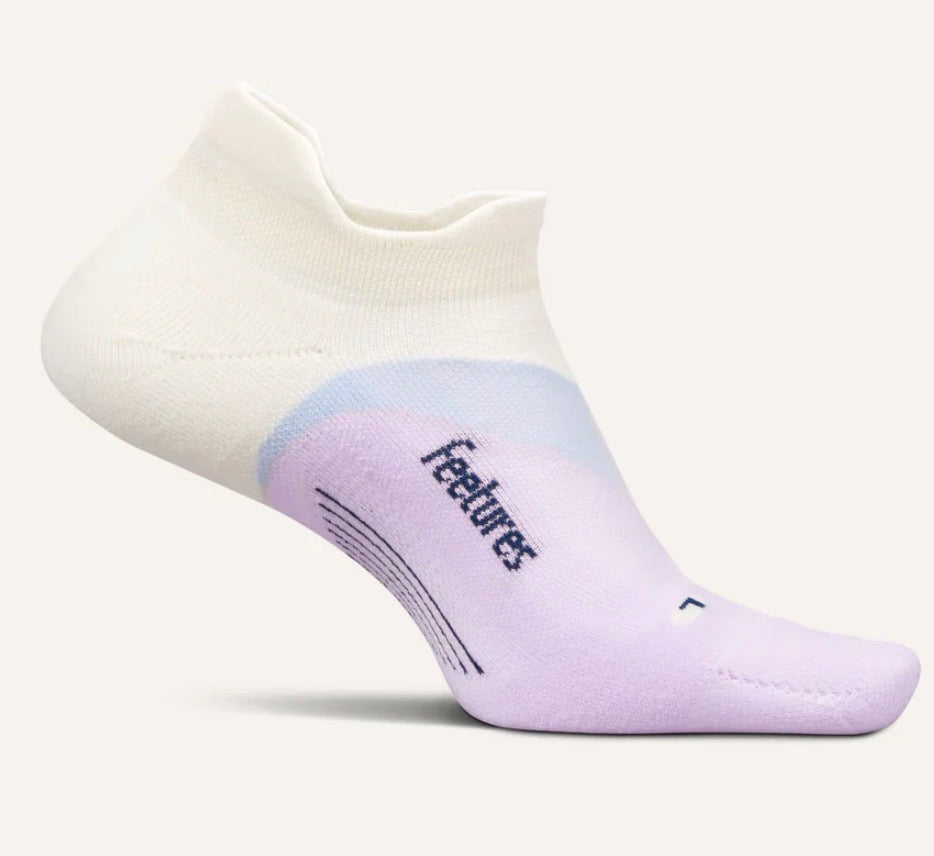 Elite Light Cushion No Show Tab Running Socks