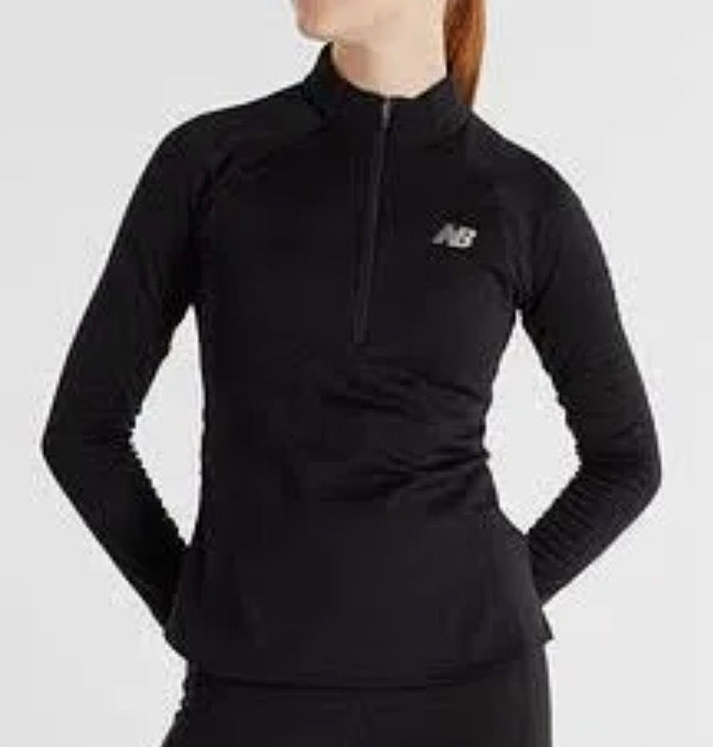 Athletics Heat Grid 1/2 Zip NB W