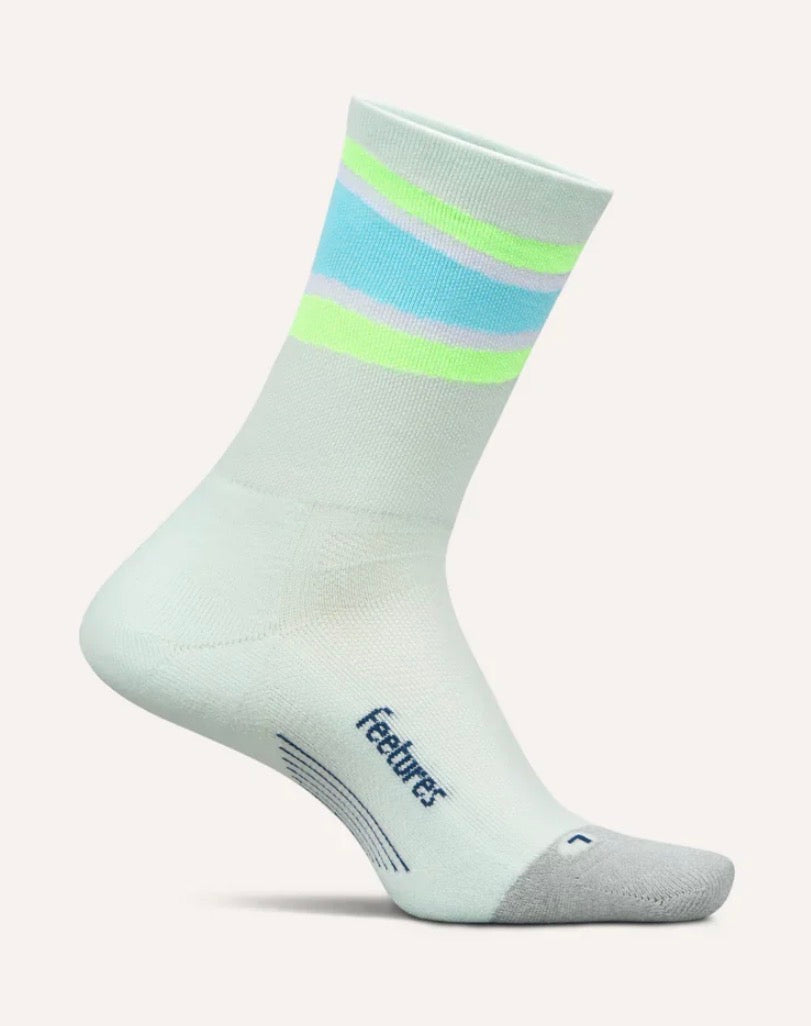 Elite Light Cushion Mini Crew Running Socks