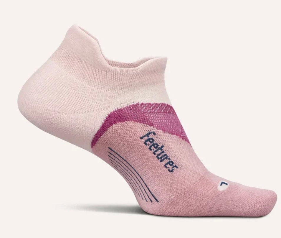 Elite Light Cushion No Show Tab Running Socks