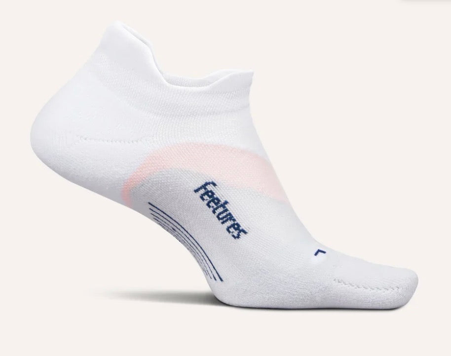 Elite Light Cushion No Show Tab Running Socks