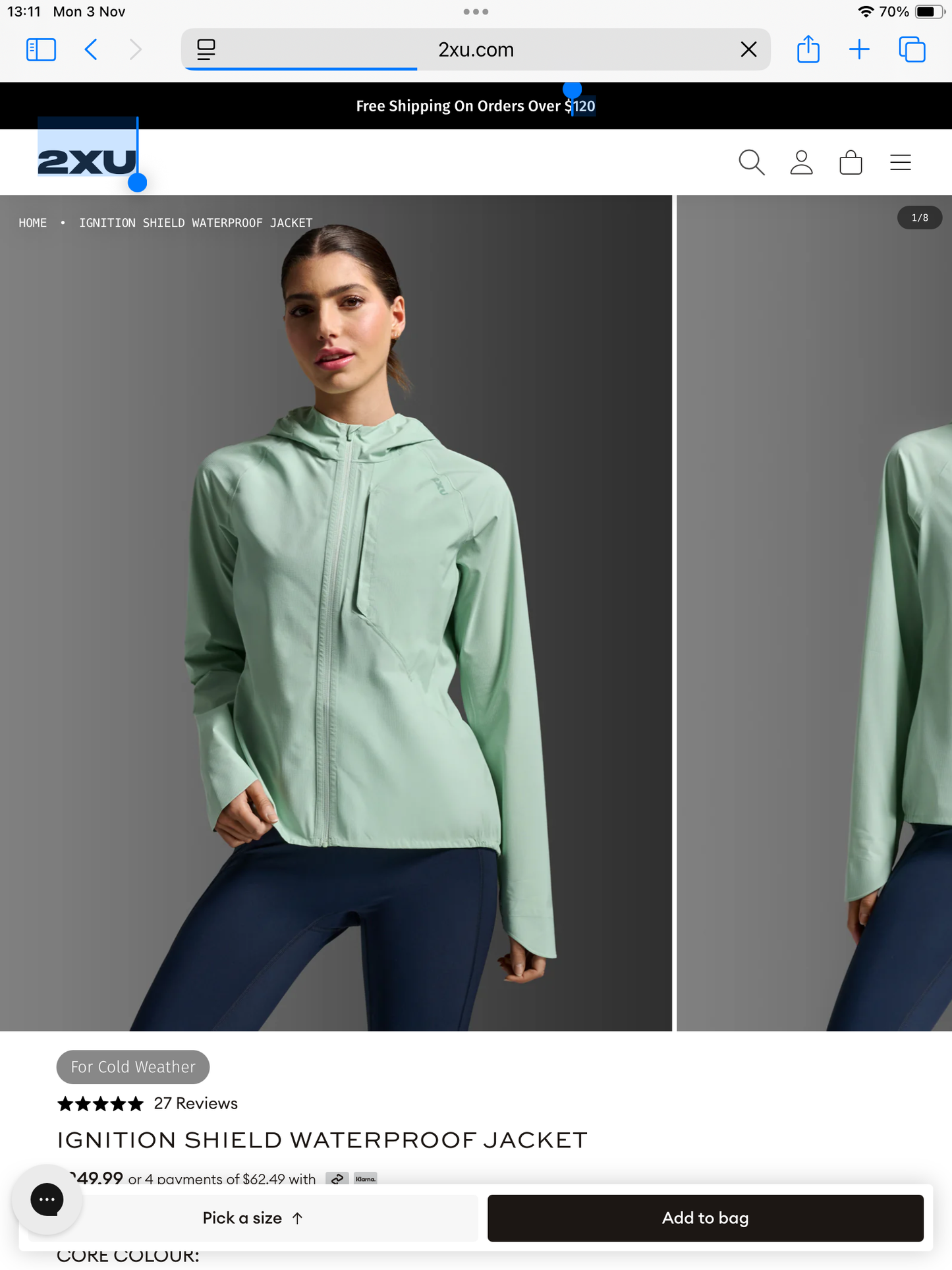 Ignition Shield Jacket W