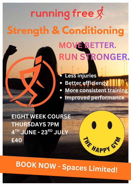Strength & Conditioning for runners - eight week course starting 7pm Thur 4th Jun 2026