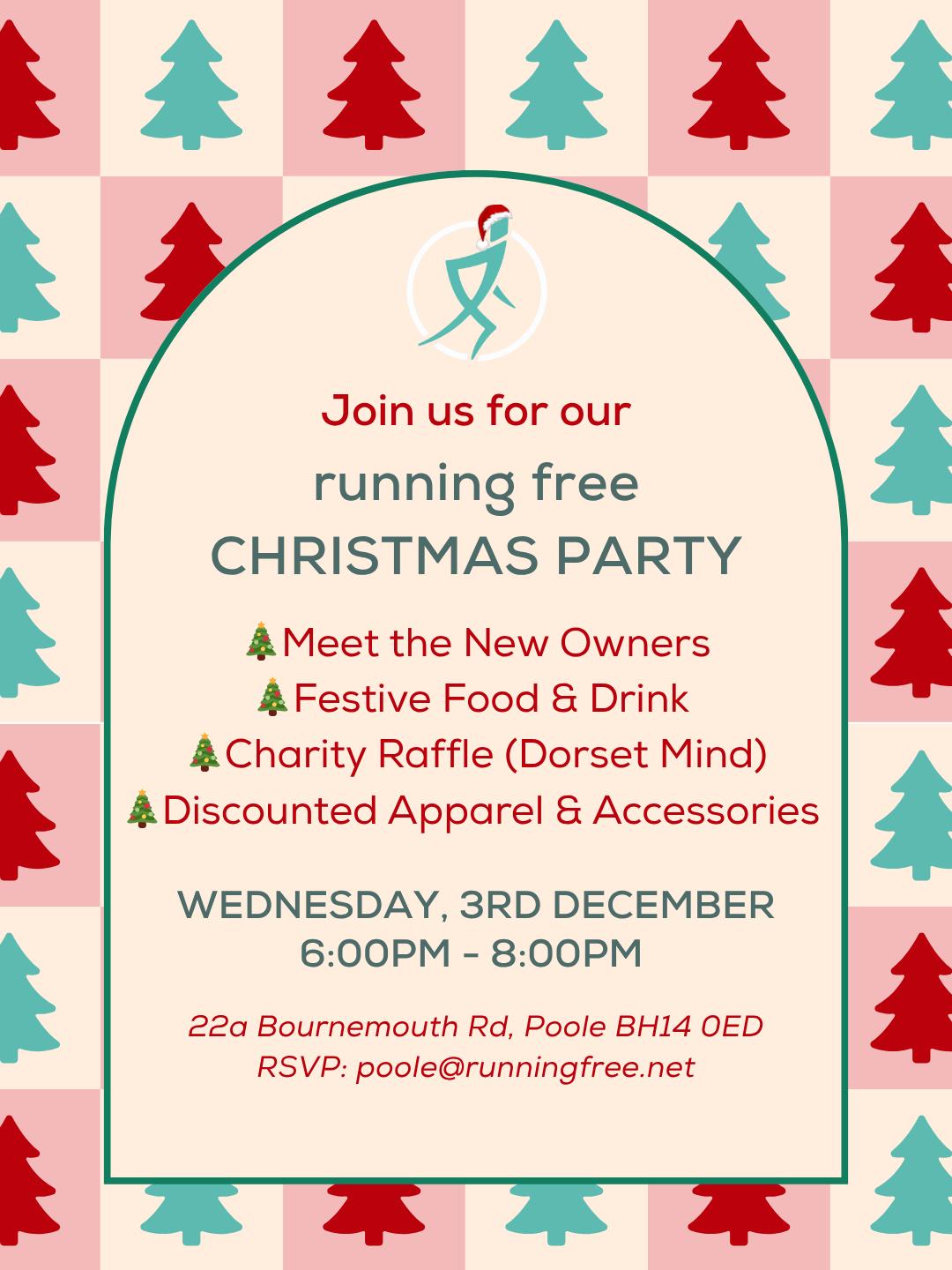 Running Free Xmas Party 2025