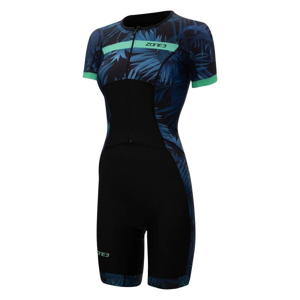 Activate plus Short Sleeve Full Zip Trisuit