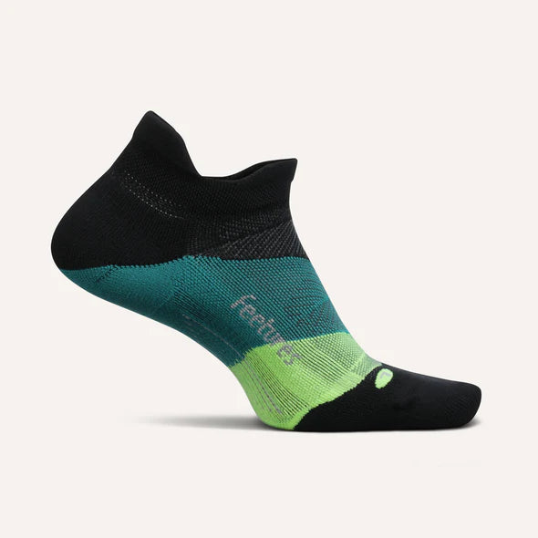 Elite Light Cushion No Show Tab Running Socks