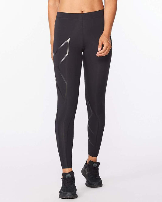 2XU Aero Reflect High Rise Compression Tights Black