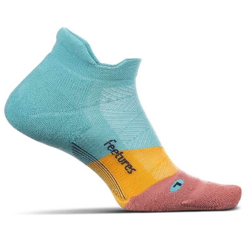 Elite Light Cushion No Show Tab Running Socks