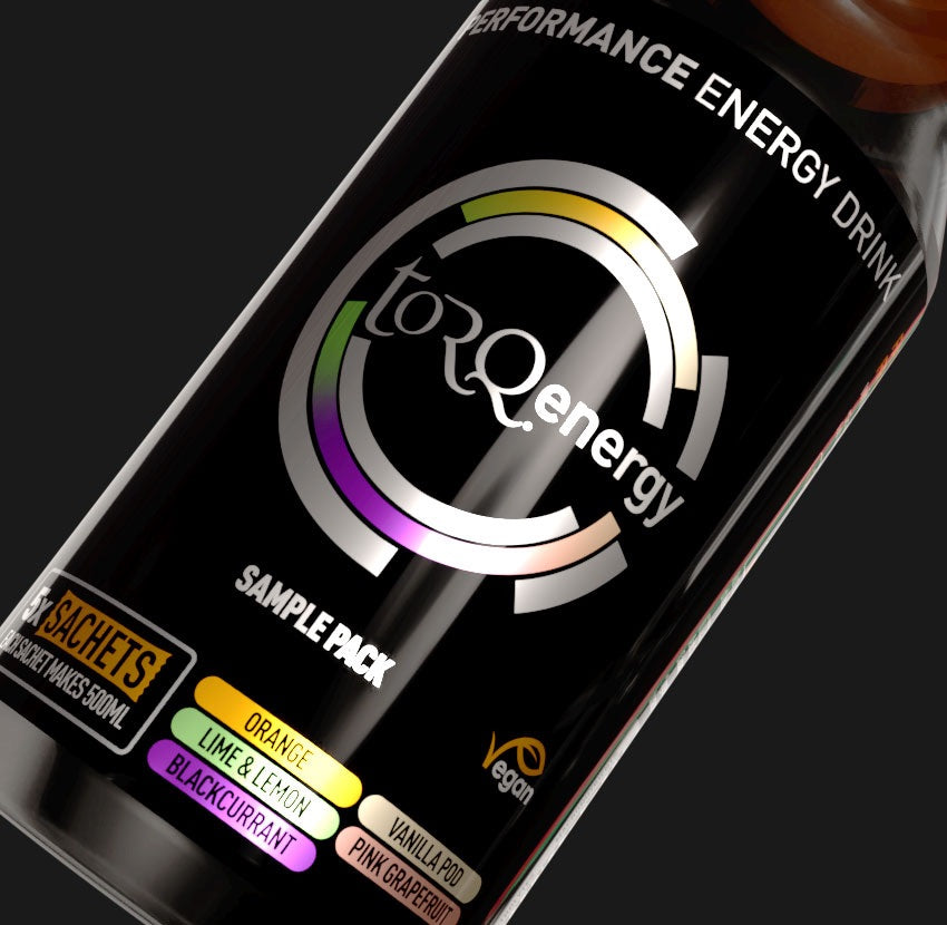 TORQ Energy 750ml Bottle x 5 Sachets
