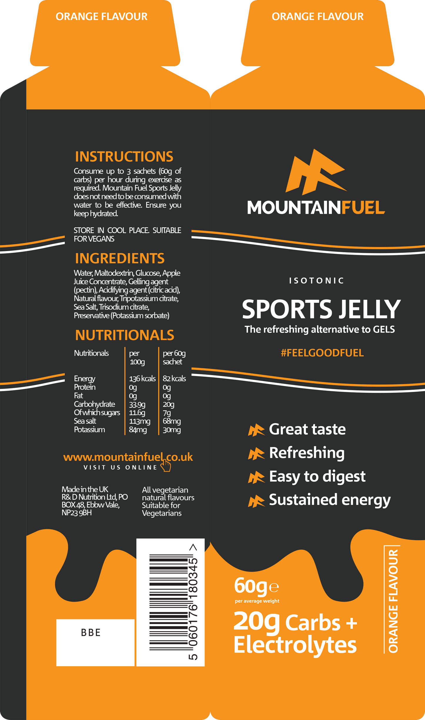 Mountain Fuel Sports Jelly